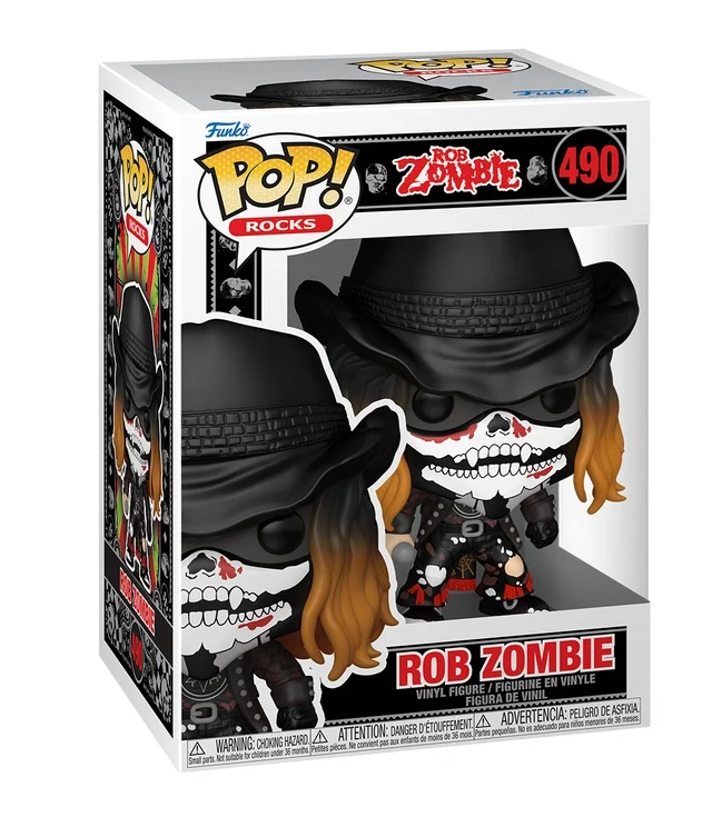 Funko Pop! Rocks - Rob Zombie: Rob Zombie with Bandana 490