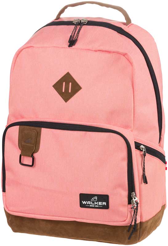 Walker Rugzak Pure Eco 29 l Peach - 30x20x46 cm