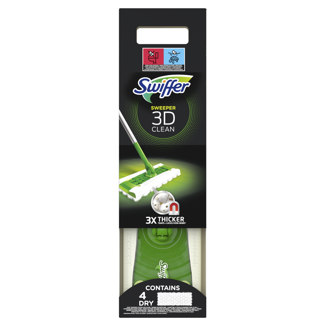 Swiffer Vloerwisser Starterkit + 6 Vervangdoekjes