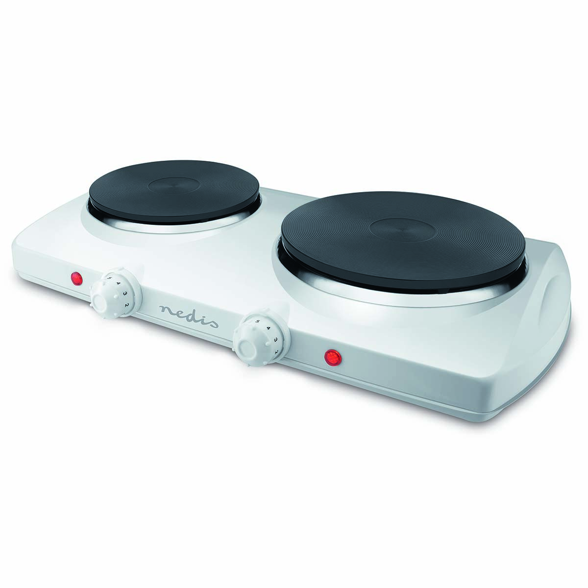 Nedis Elektrische Kookplaat Dubbel 2300 W, 155 m + 185 mm