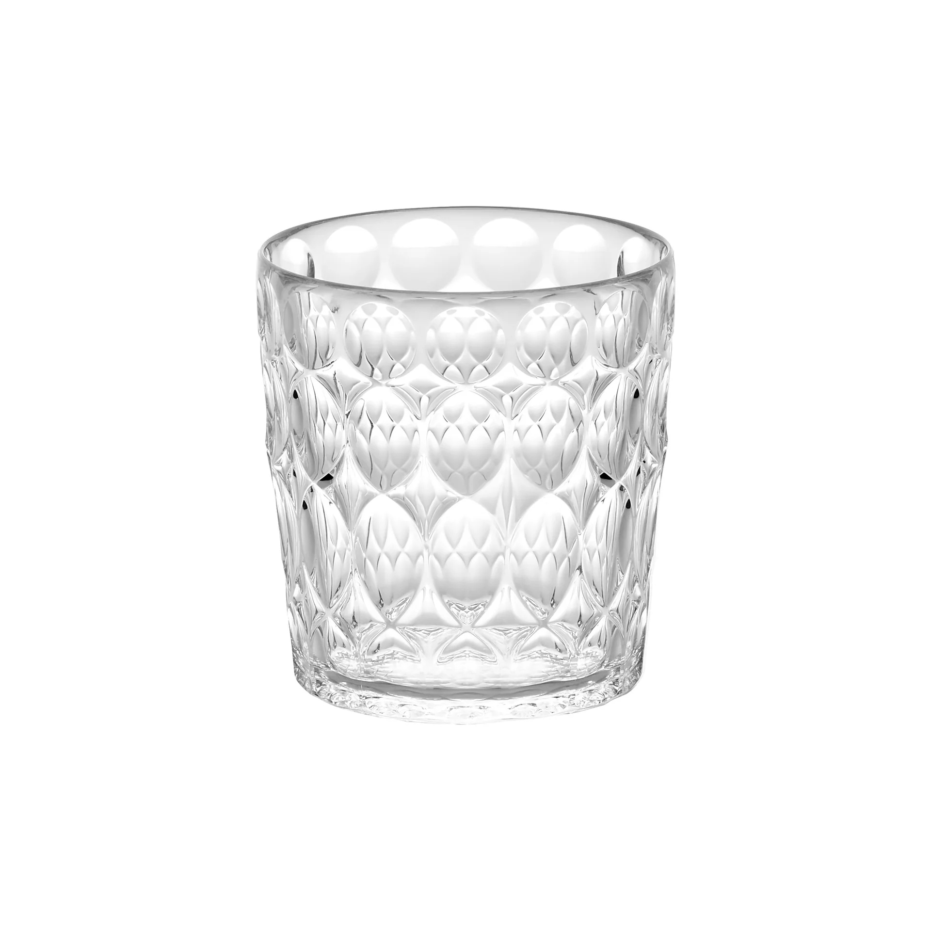 Guzzini Waterglas Vanity Aria P1 360ml - Bio-based SAN - 8.5x9.2 cm - Tumbler - Transparant
