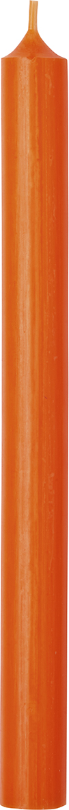 Ihr Kaars Classic Candle Orange 25cm - 11.5 Branduren