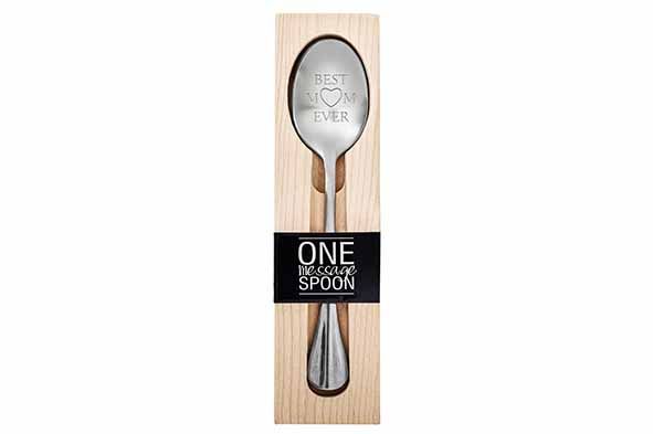One Message Spoon Lepel met Tekst in Box Best Mom Ever