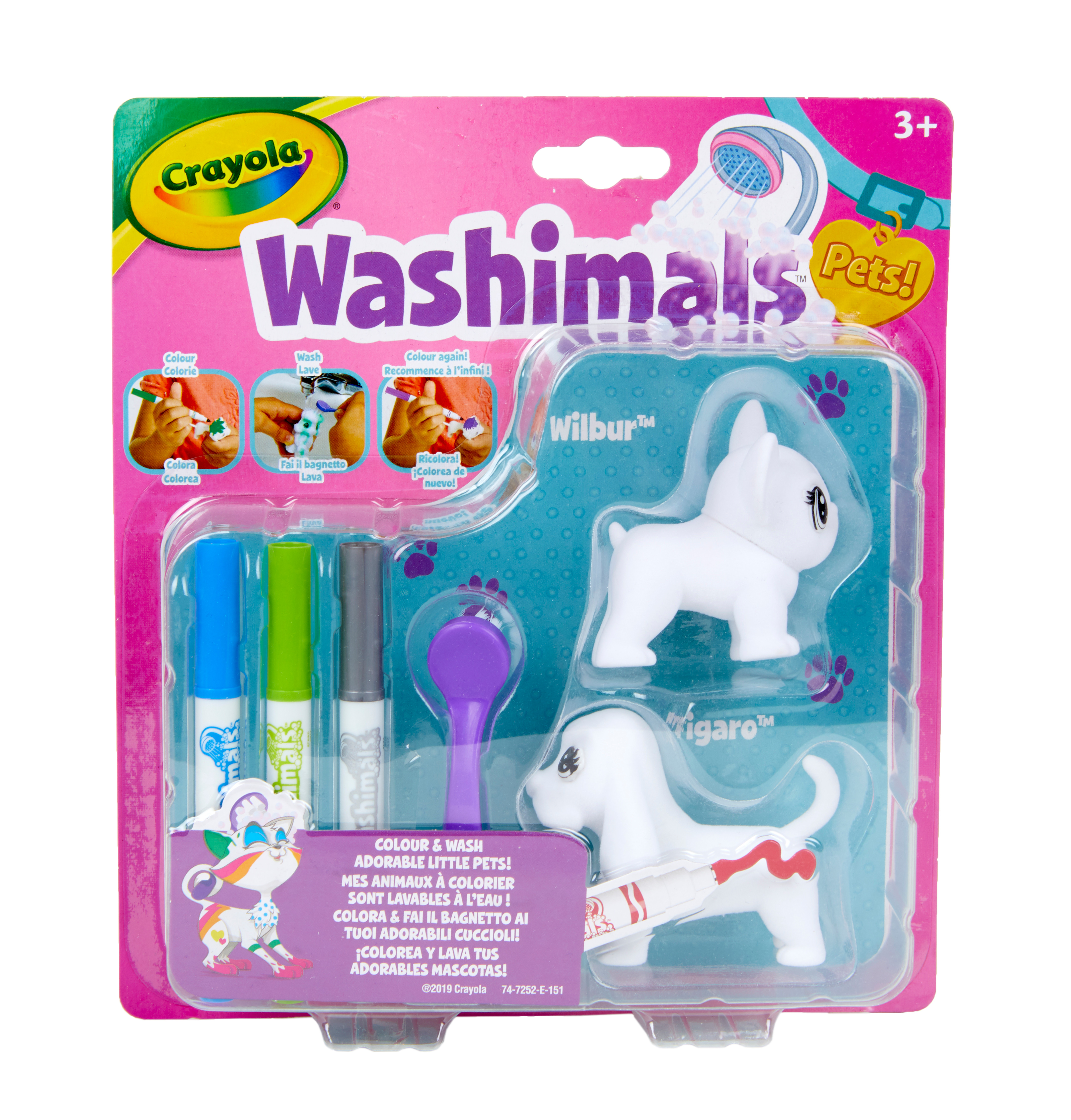 Crayola Washimals Hond 6-delig