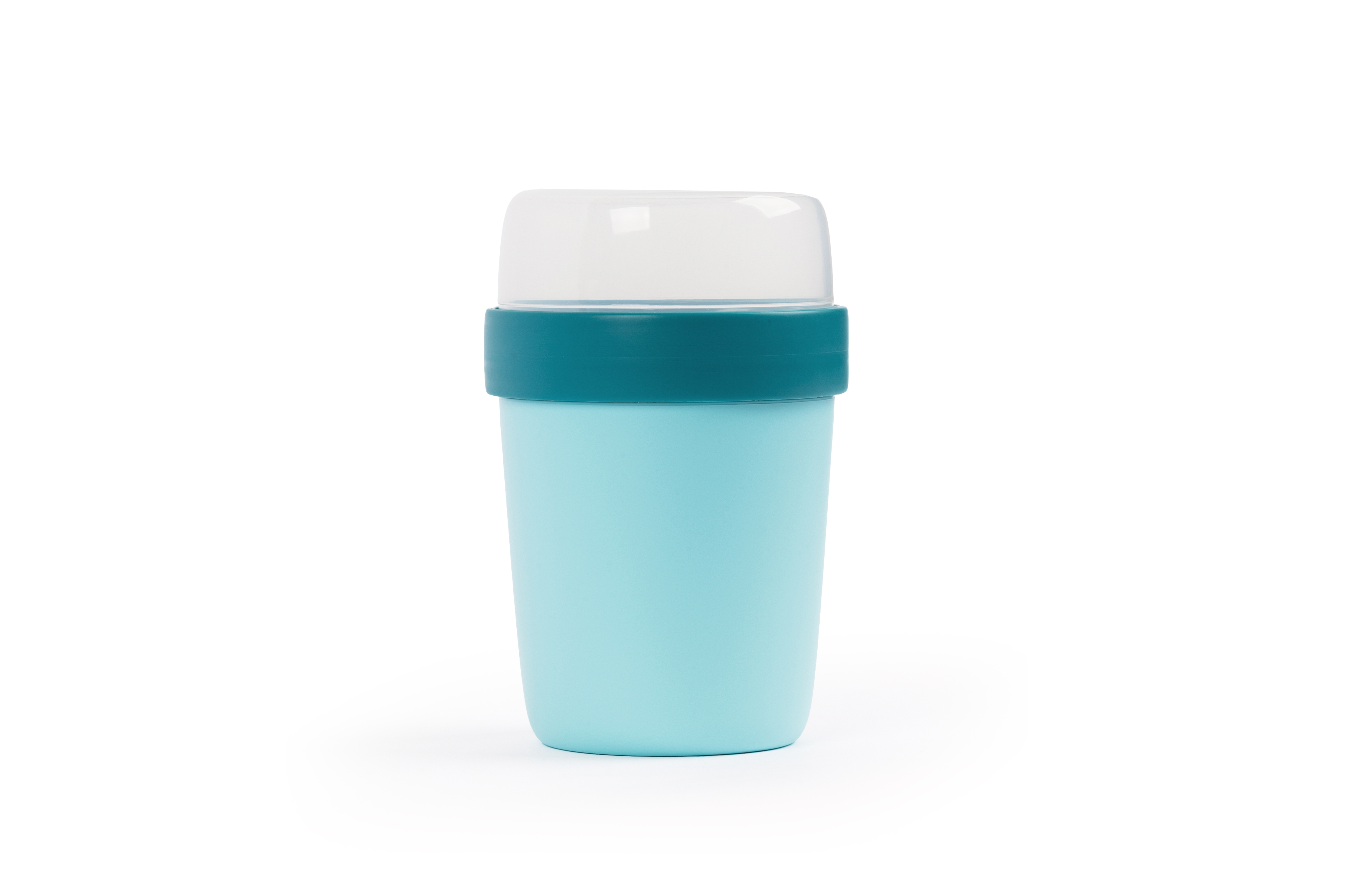 Day To Day Yoghurtbeker Essentials On-The-Go Reef/Bay Green 400ml+180ml - 9.4x14 cm - Mueslibeker