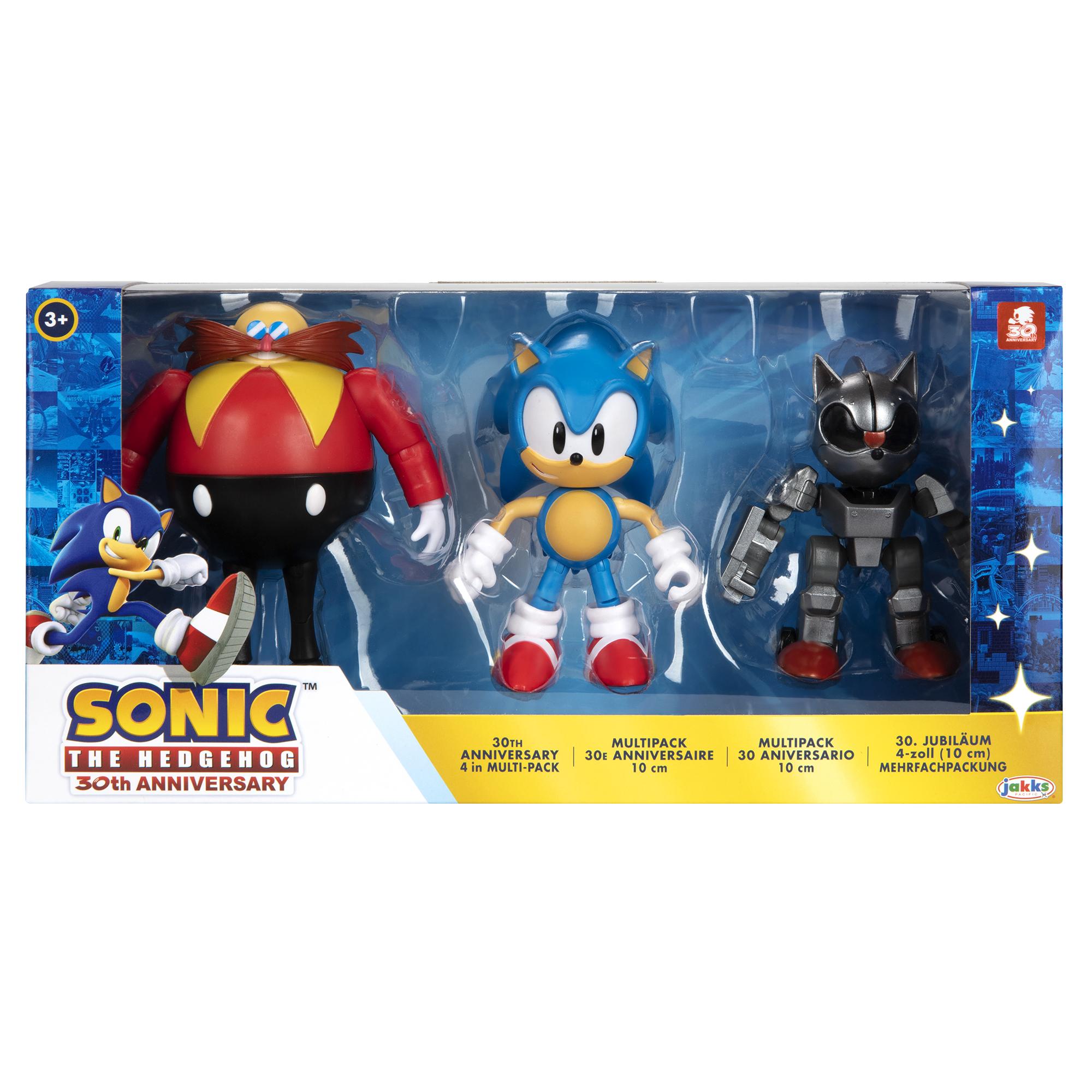 Sonic the Hedgehog 3-pack met figuren van 10 cm