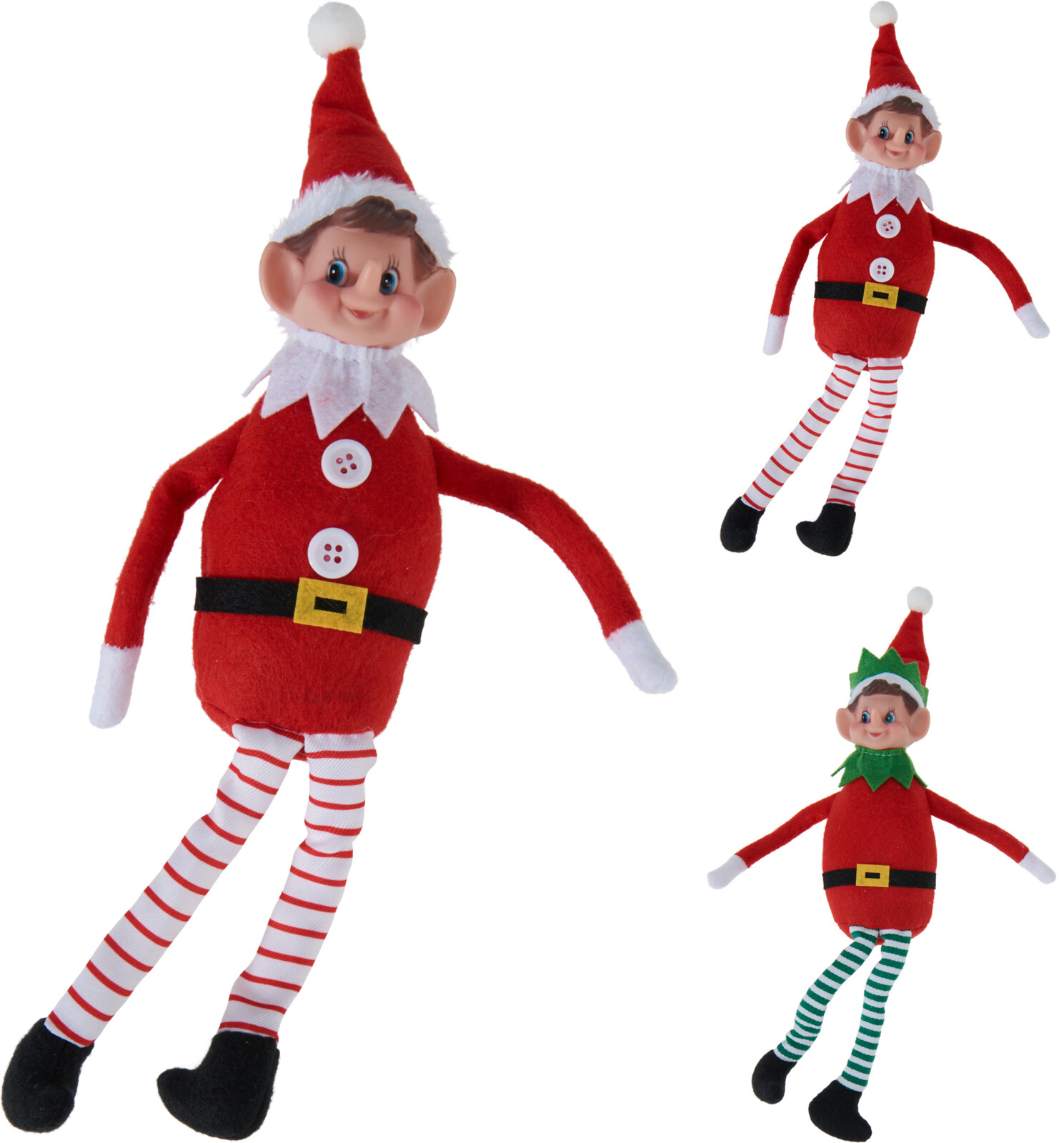 Elf on the Shelf 8x6x35 cm - assorti - prijs per stuk