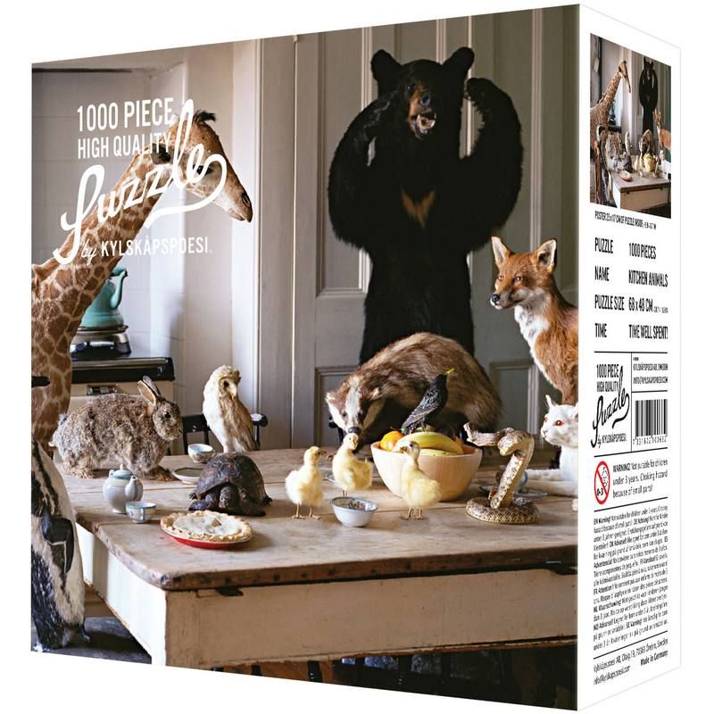 Hygge Games Puzzel Kitchen Animals 1000 stuks