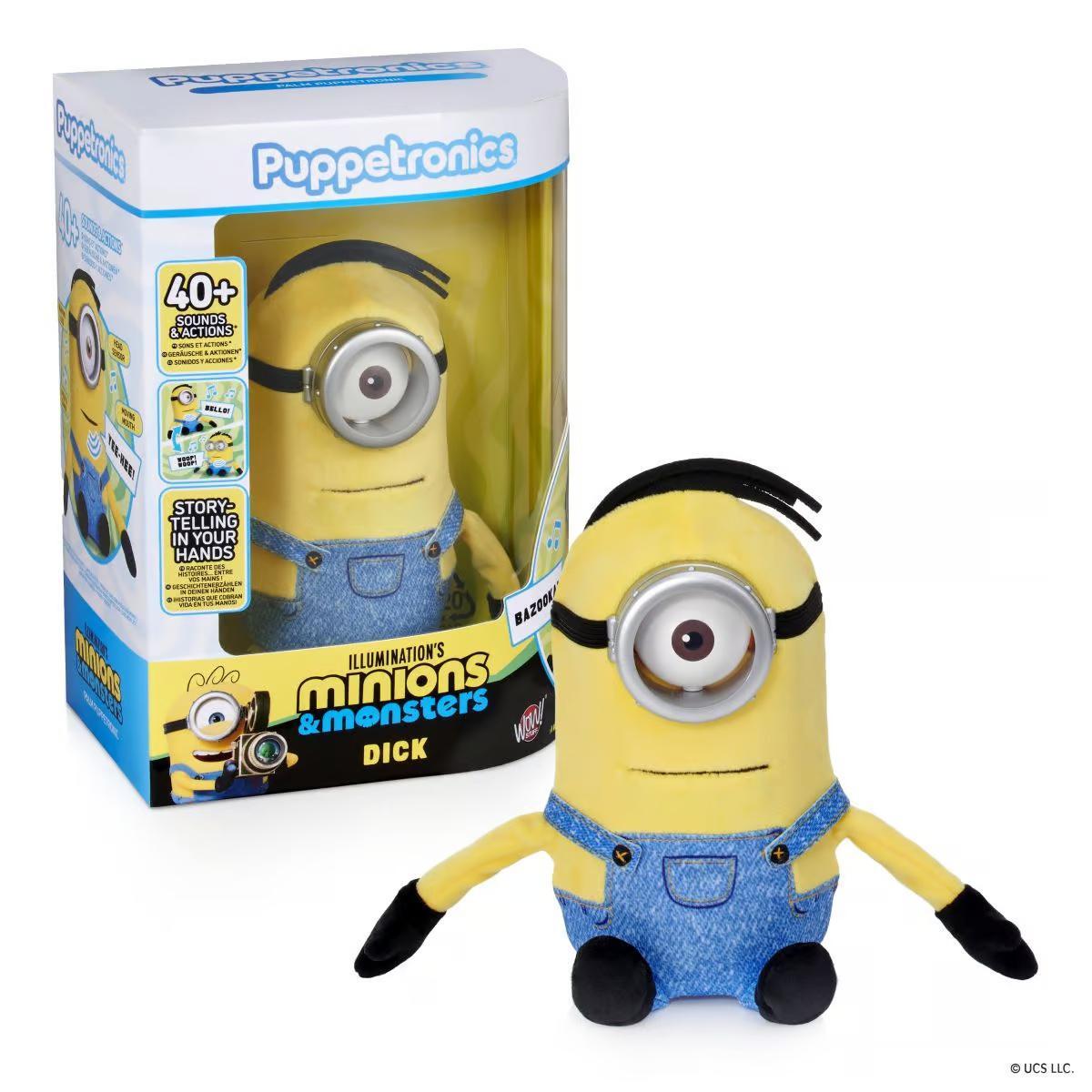 Minions Dick Palm Puppetronic met 40 Geluiden en Acties