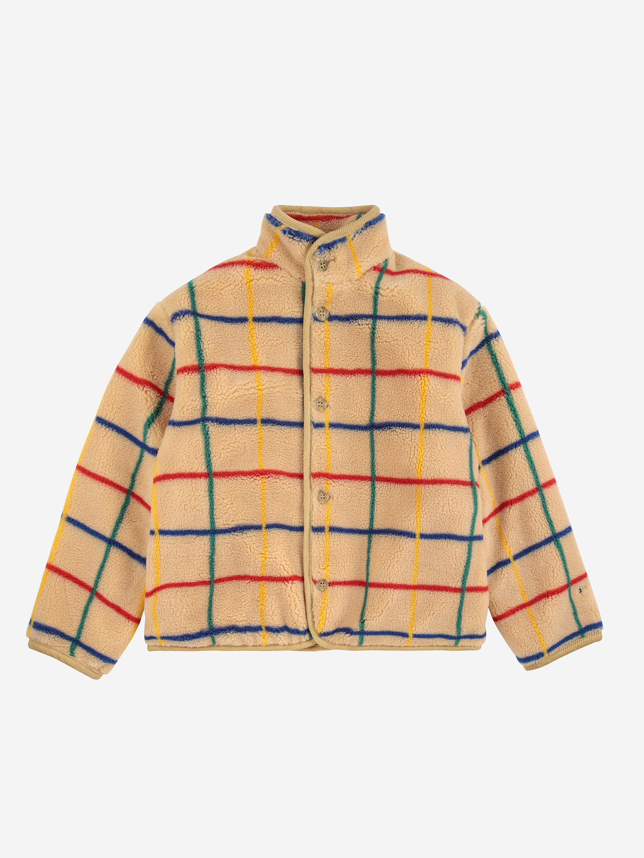 Bobo Choses Jas Color Stripes Sheepskin - 8 jaar