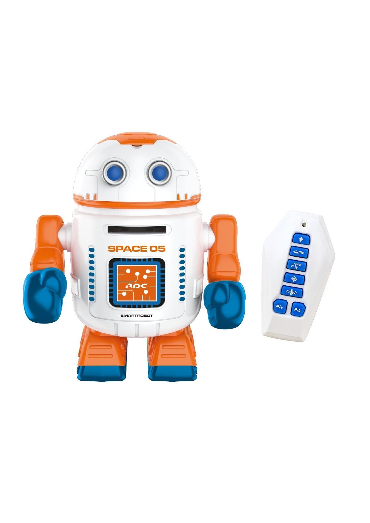 Space 05 Robot, Danst en schiet schijfjes, programeerbaar, licht en geluid