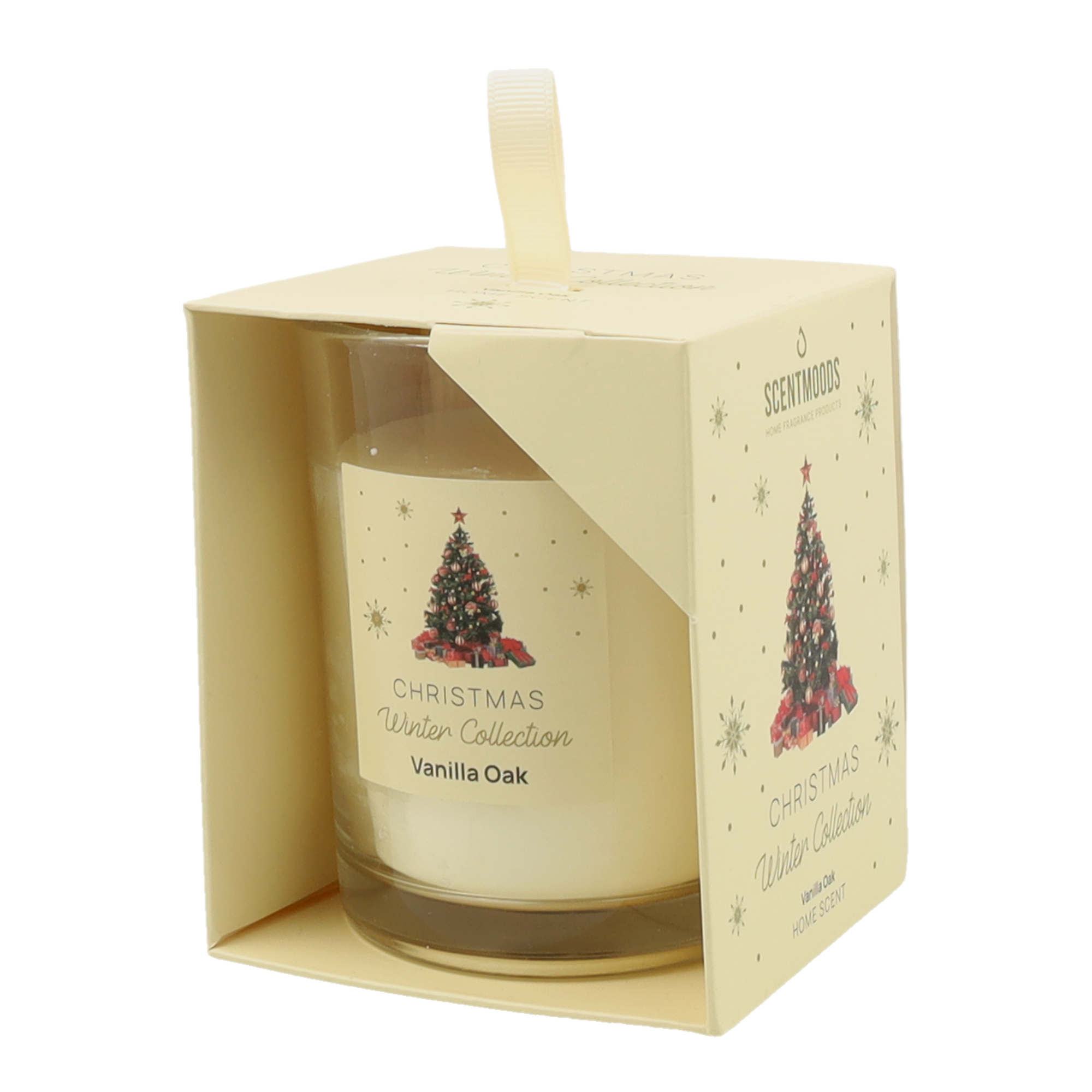 Scentmoods Geurkaars Vanilla Oak 200g - Glas