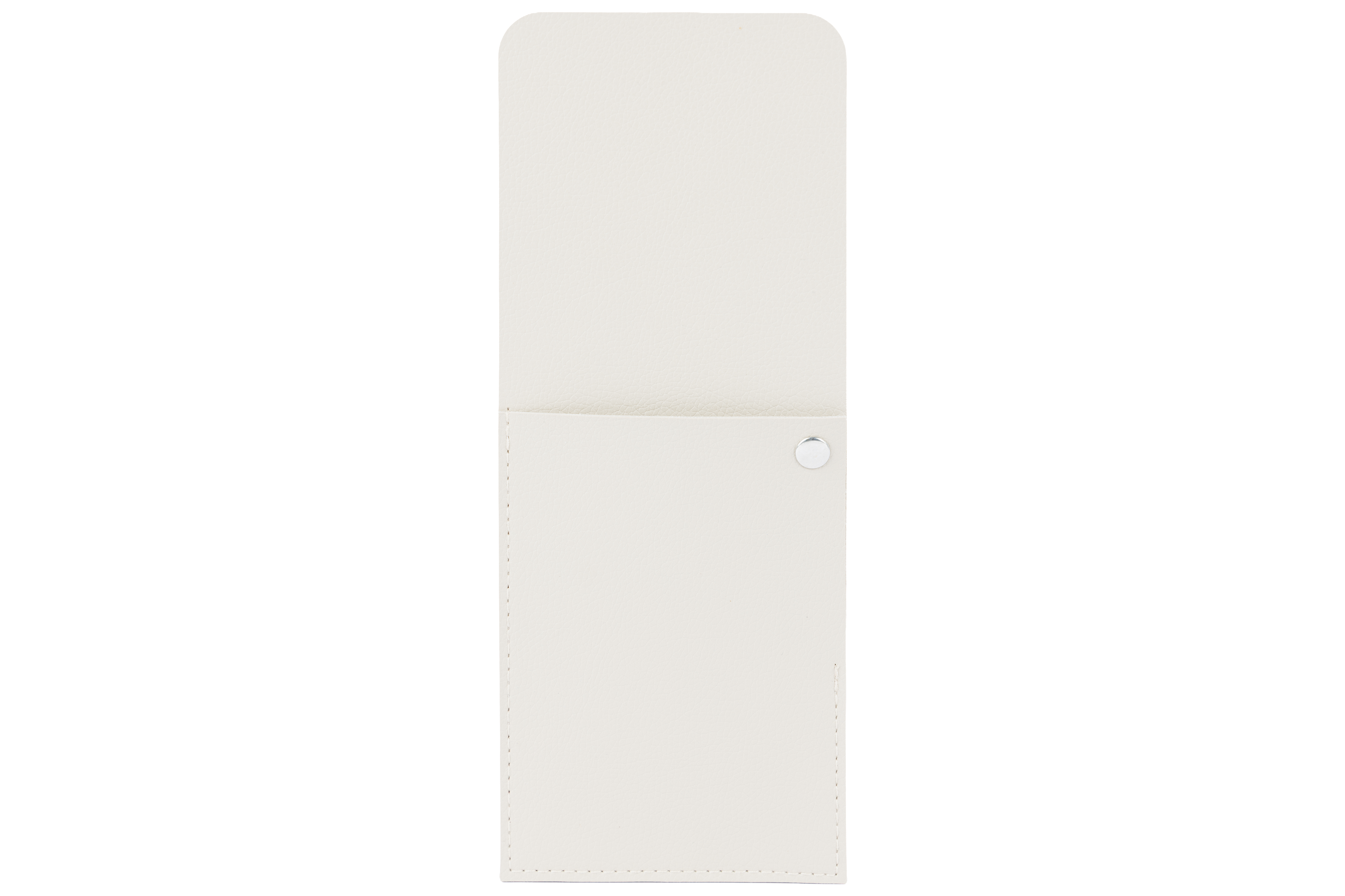 Cosy&Trendy Bestekzakje Beige 25x10 cm - Leather Look