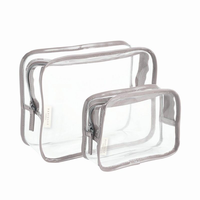 Danielle Creations Make-uptas Reisset Duo - Simply Slouch Clear - set 2 stuks