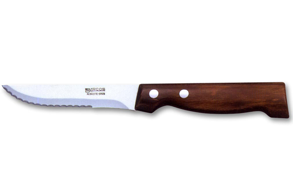 Arcos Steakmes 11cm RVS Hout