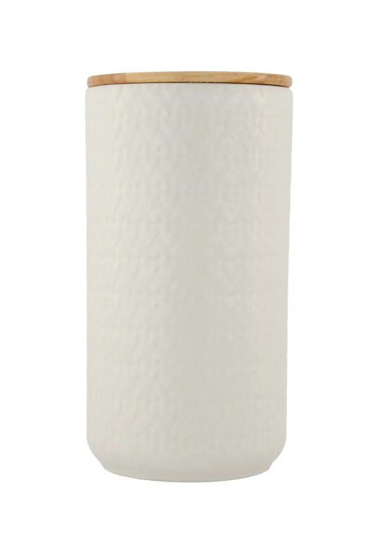 zusss / keramieken bewaarpot / 20 cm / hartjes
