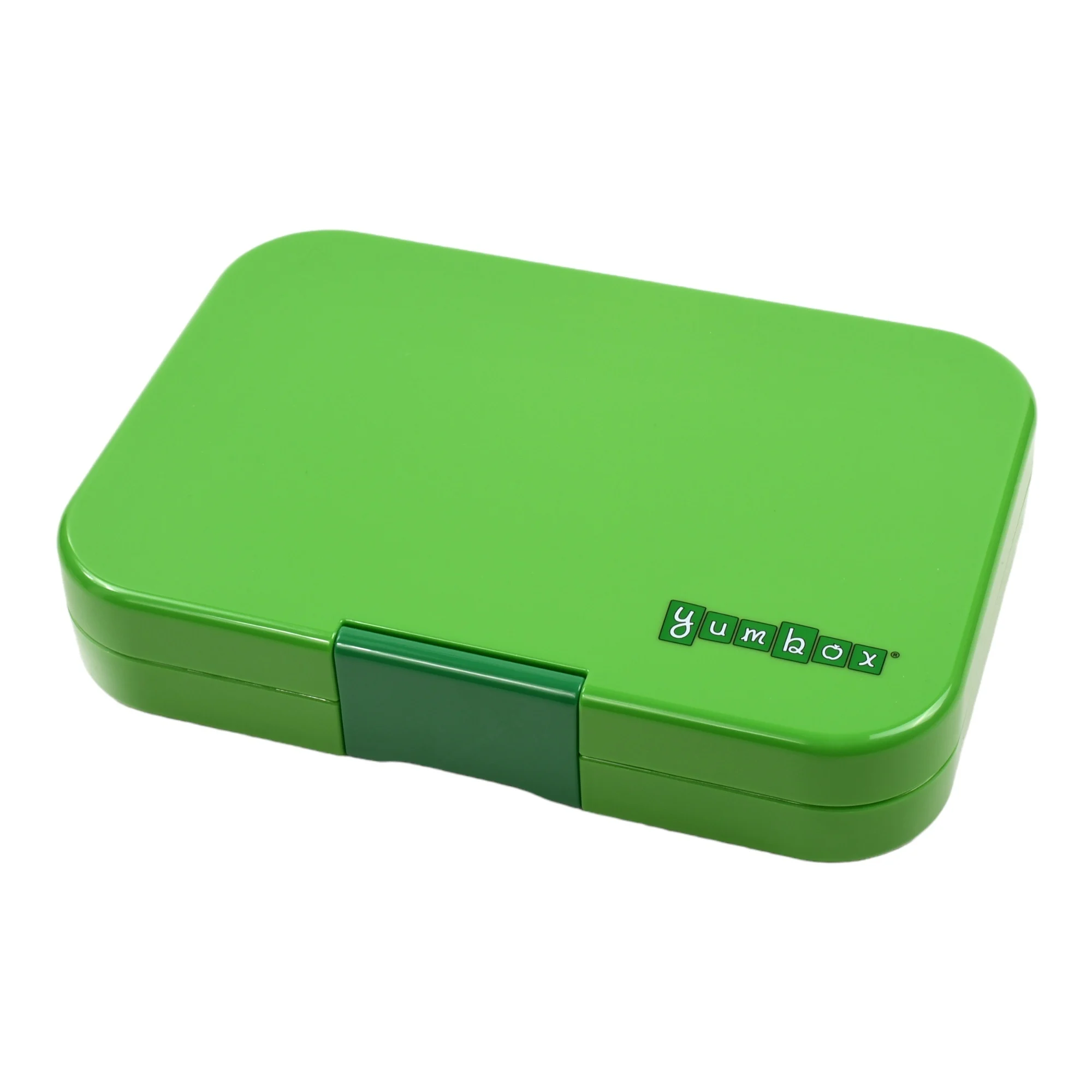 Yumbox Lunchbox Tapas XL Jurassic Green Shark - 4 Vakken - 24x17.5x4.5 cm