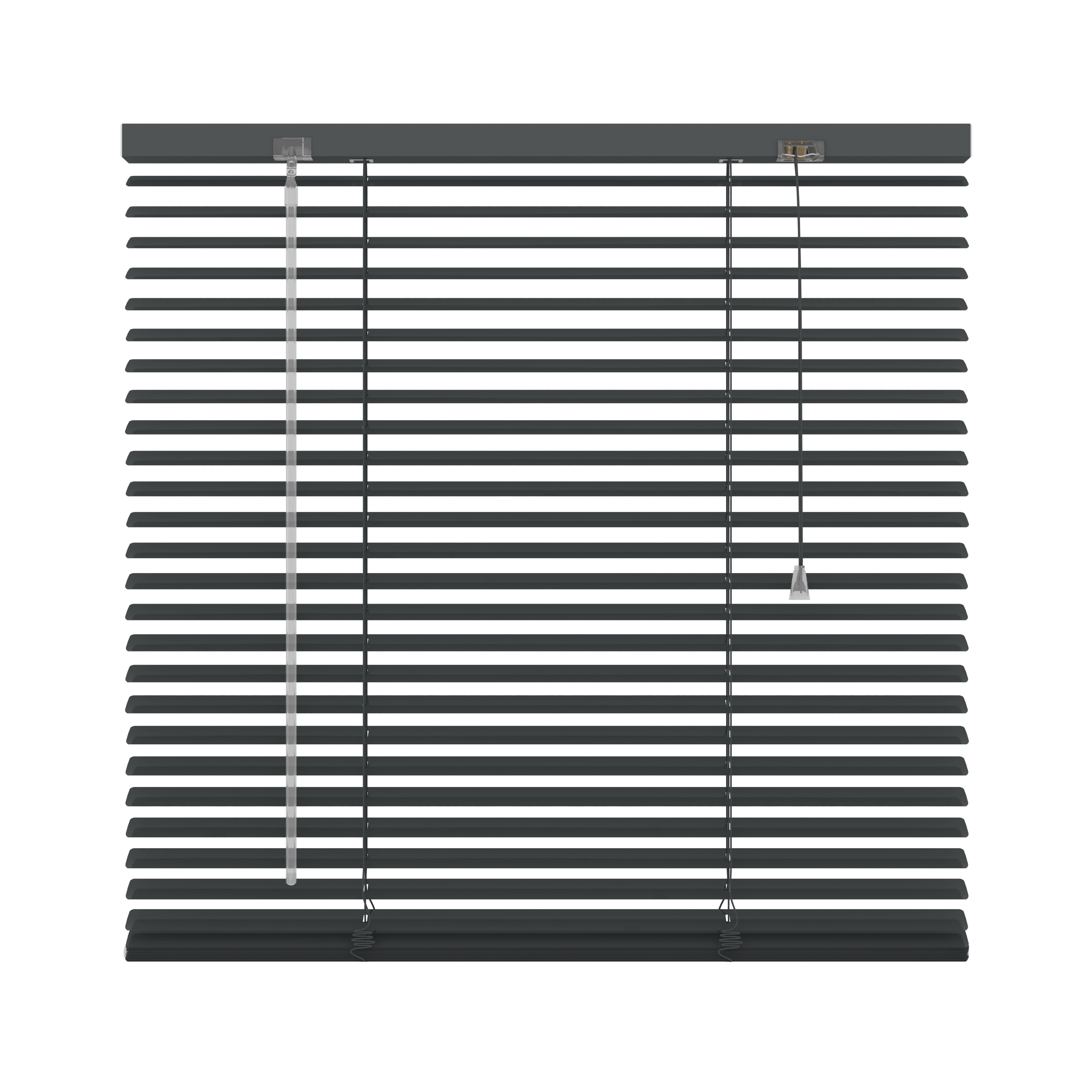 Decosol Horizontale Jaloezie Alu 25 mm 160x180 cm - Kleur 226 Antraciet