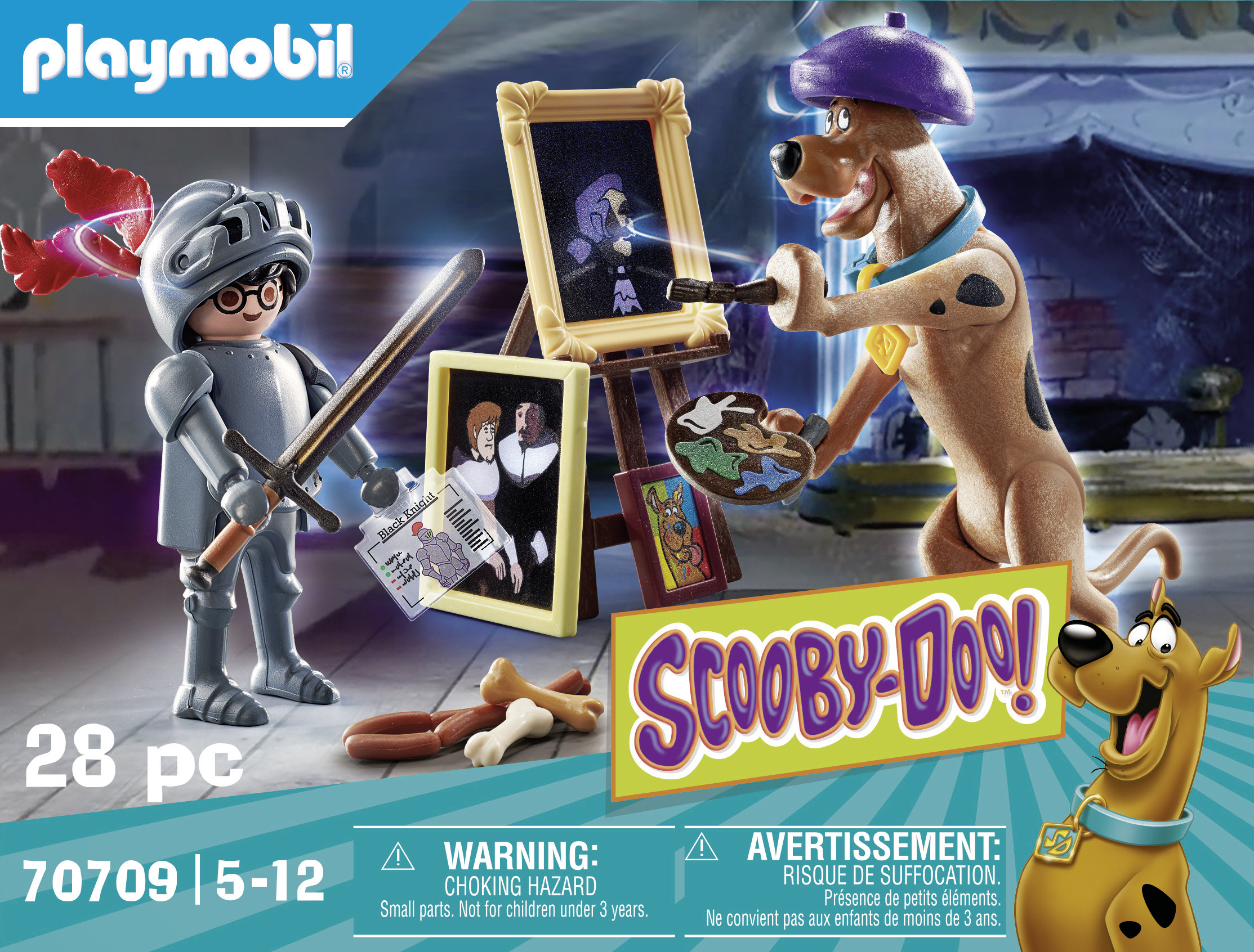Playmobil Scooby-Doo ! 70709 SCOOBY-DOO! Avontuur met Black Knight
