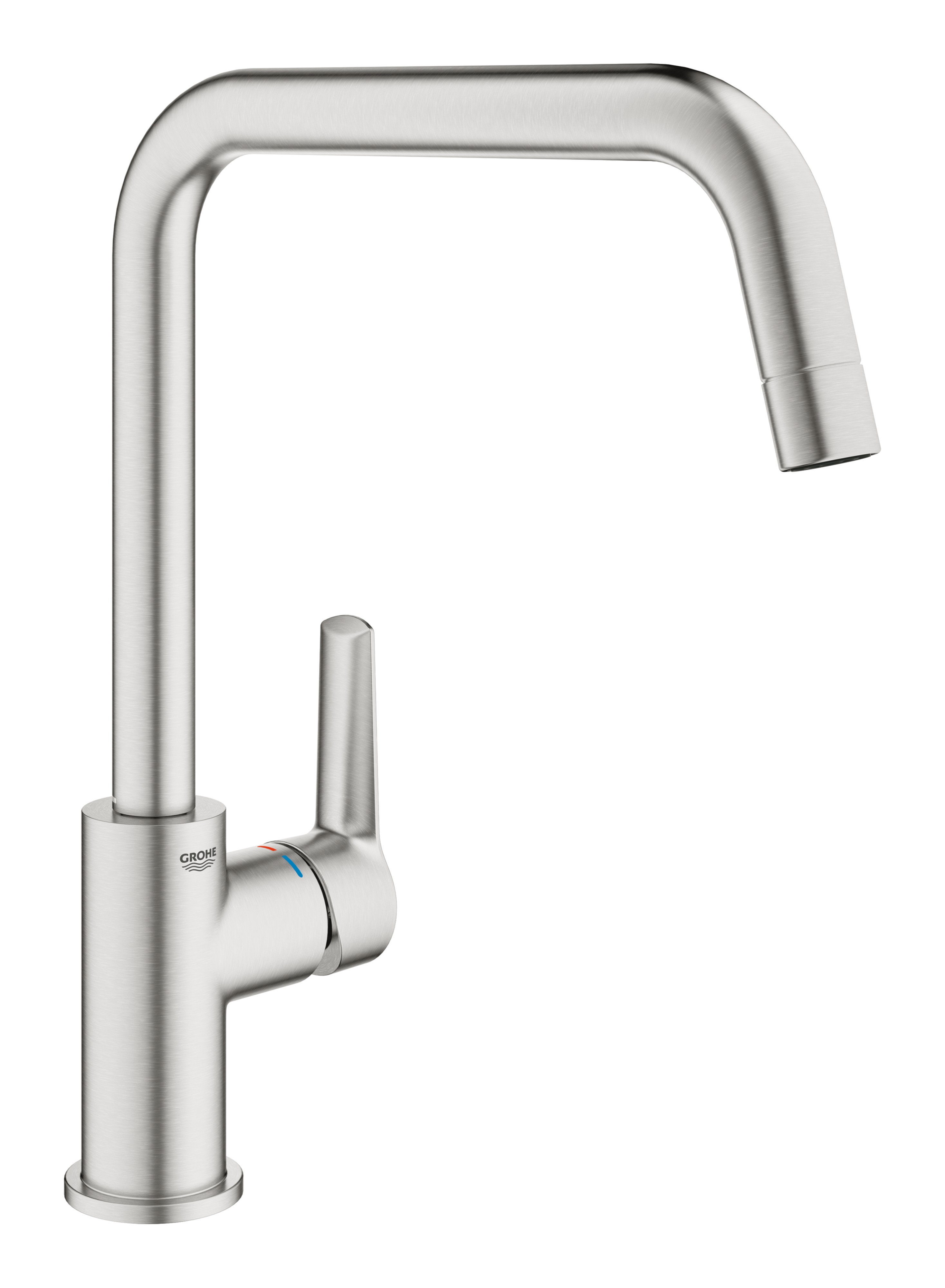 GROHE Start Keukenmengkraan U-Uitloop Quickfix - Supersteel