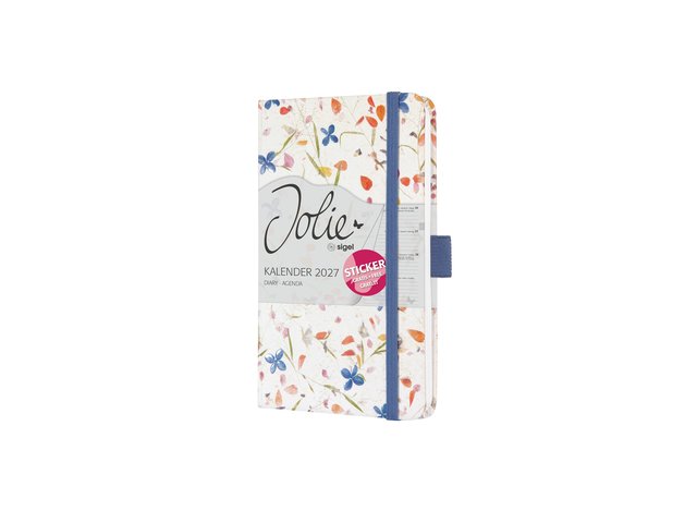 Sigel Agenda 2027 Beauty A6 1week/2pag Bloom Violet