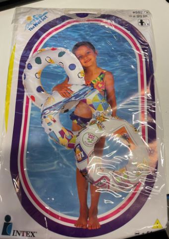 Intex Zwemring Riviera Beach & Dots Pattern 51 cm - assorti