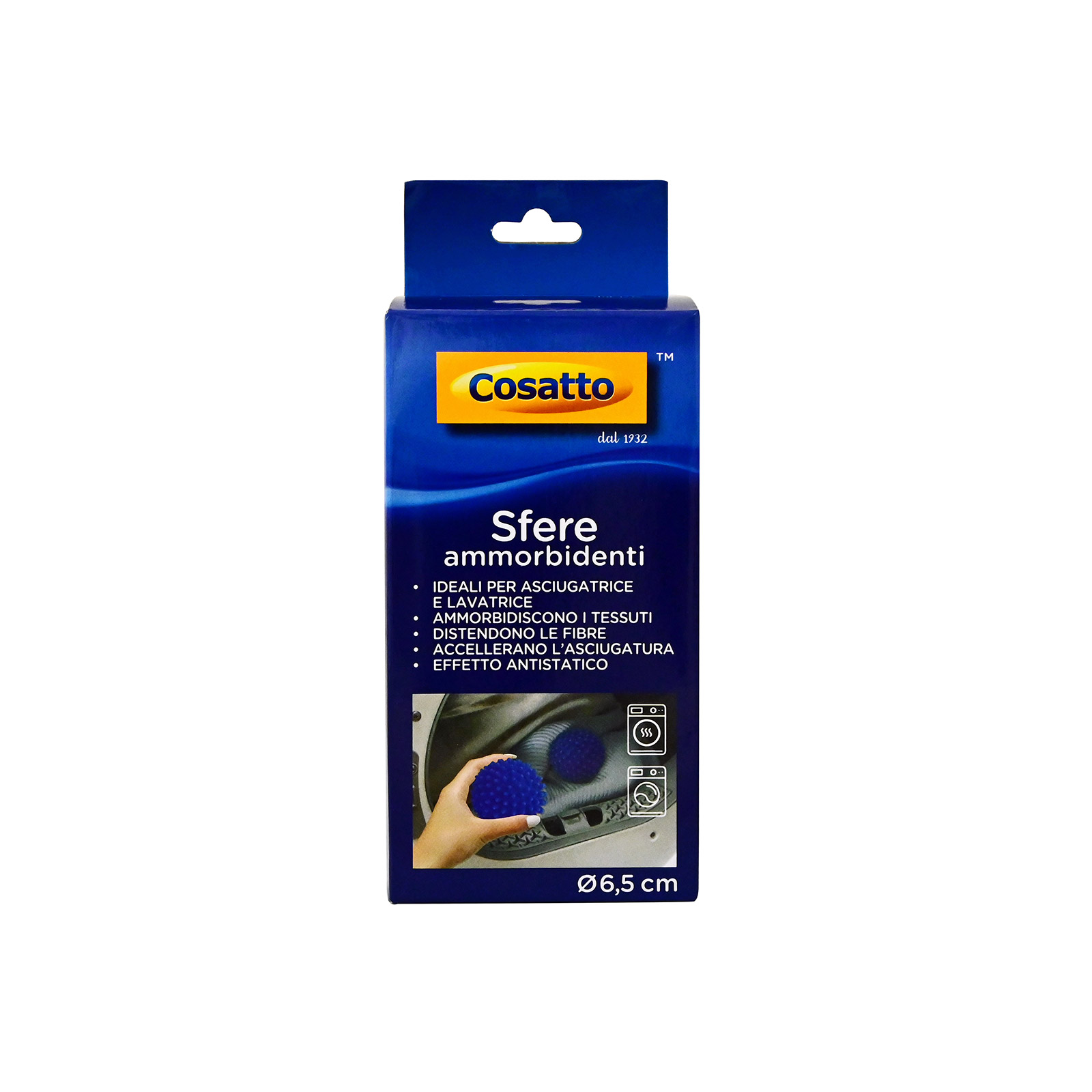 Voila Cosatto Droogballen 6.5cm 2 stuks - Rubber