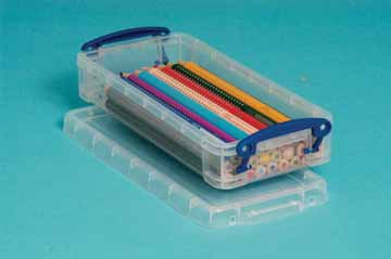 Really Useful Boxes Opbergdoos 550ml - Transparant - 22x10x4 cm