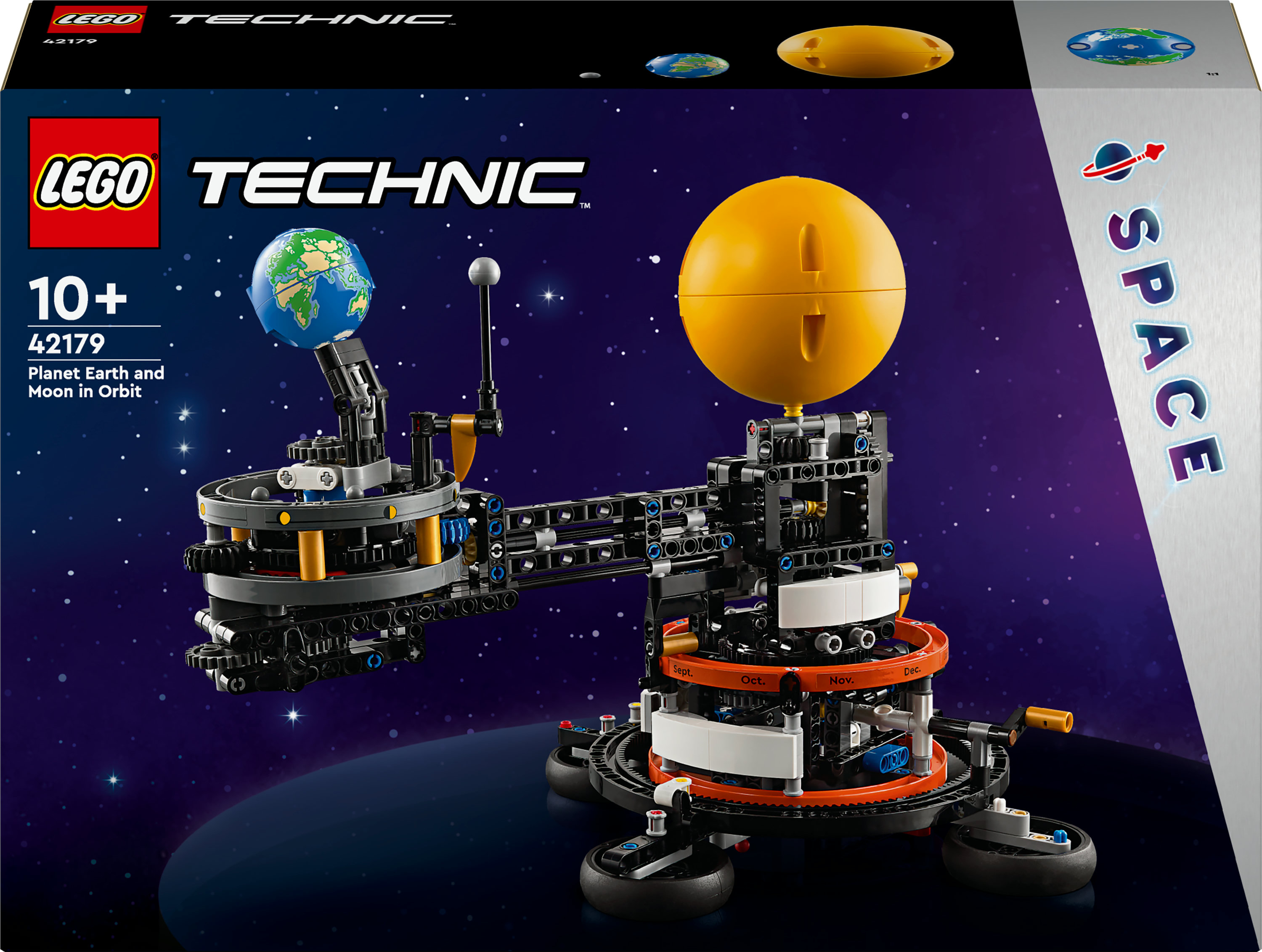 LEGO Technic 42179 de aarde en de maan in beweging