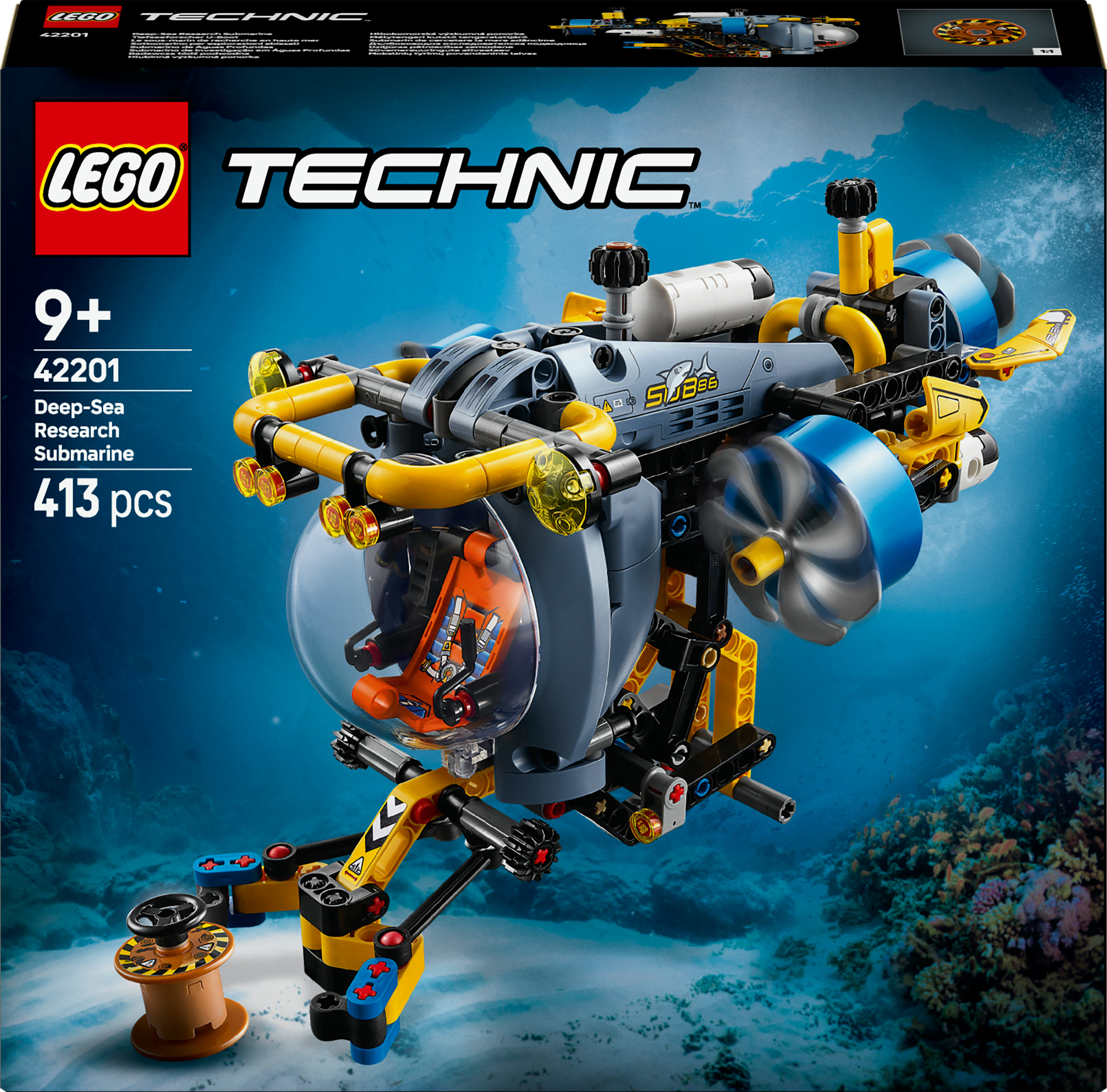LEGO Technic 42201 Onderzeeër voor Diepzeeonderzoek          