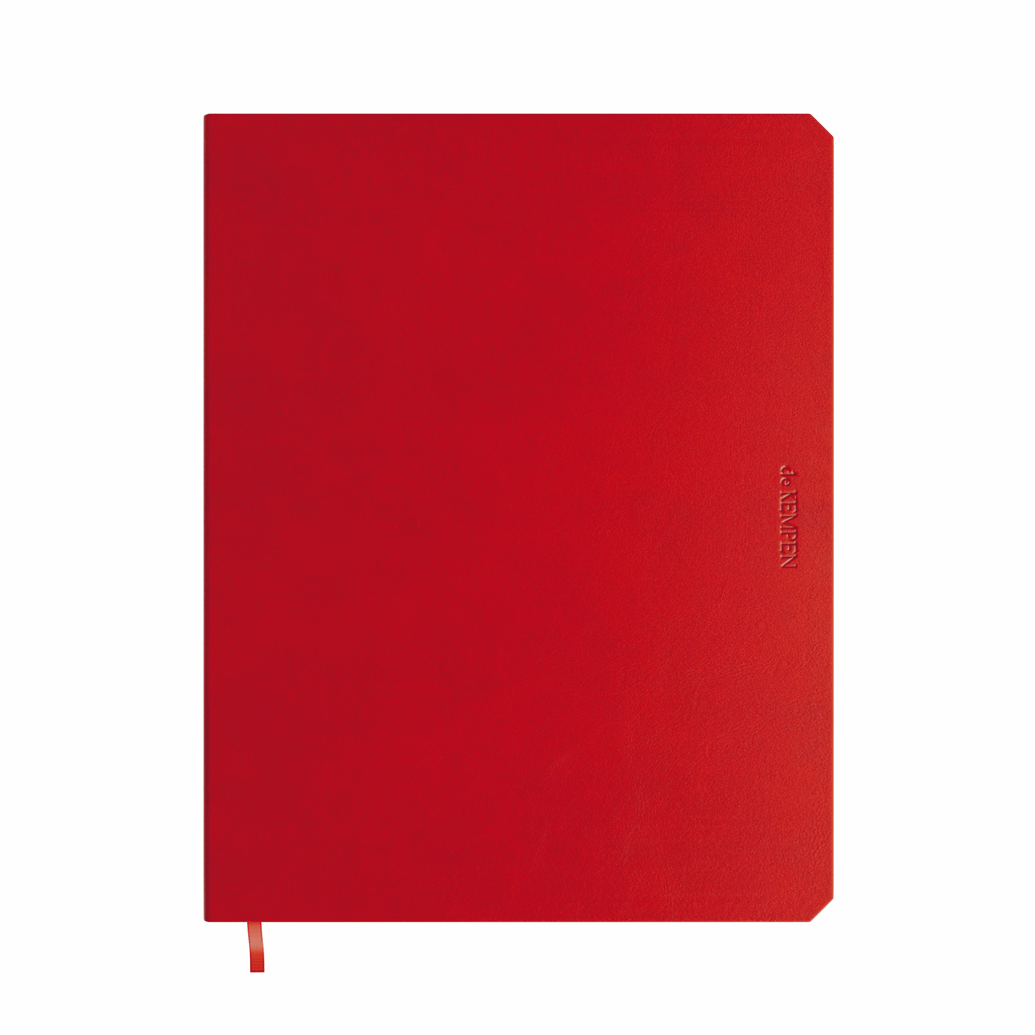 de KEMPEN Notebook Large Poppy 192 blz. - Blanco - 171x220 mm