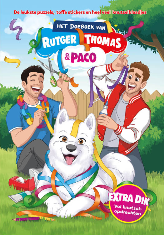 Rutger, Thomas & Paco - Doeboek 3
