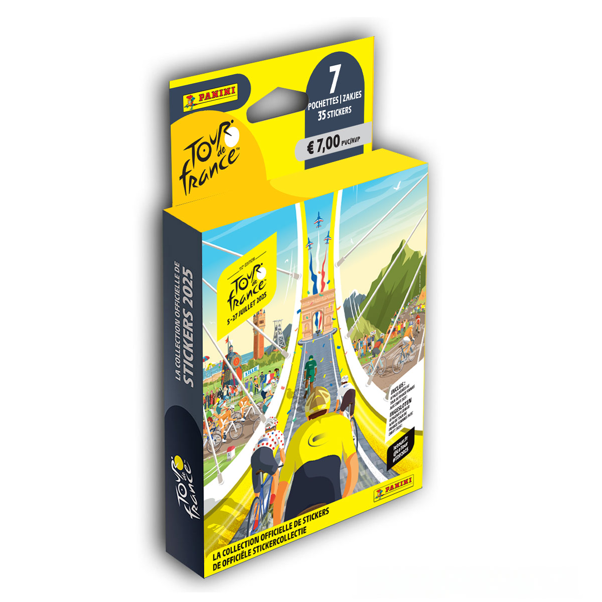 Panini Blister 7 Stickerzakjes Tour De France 2025
