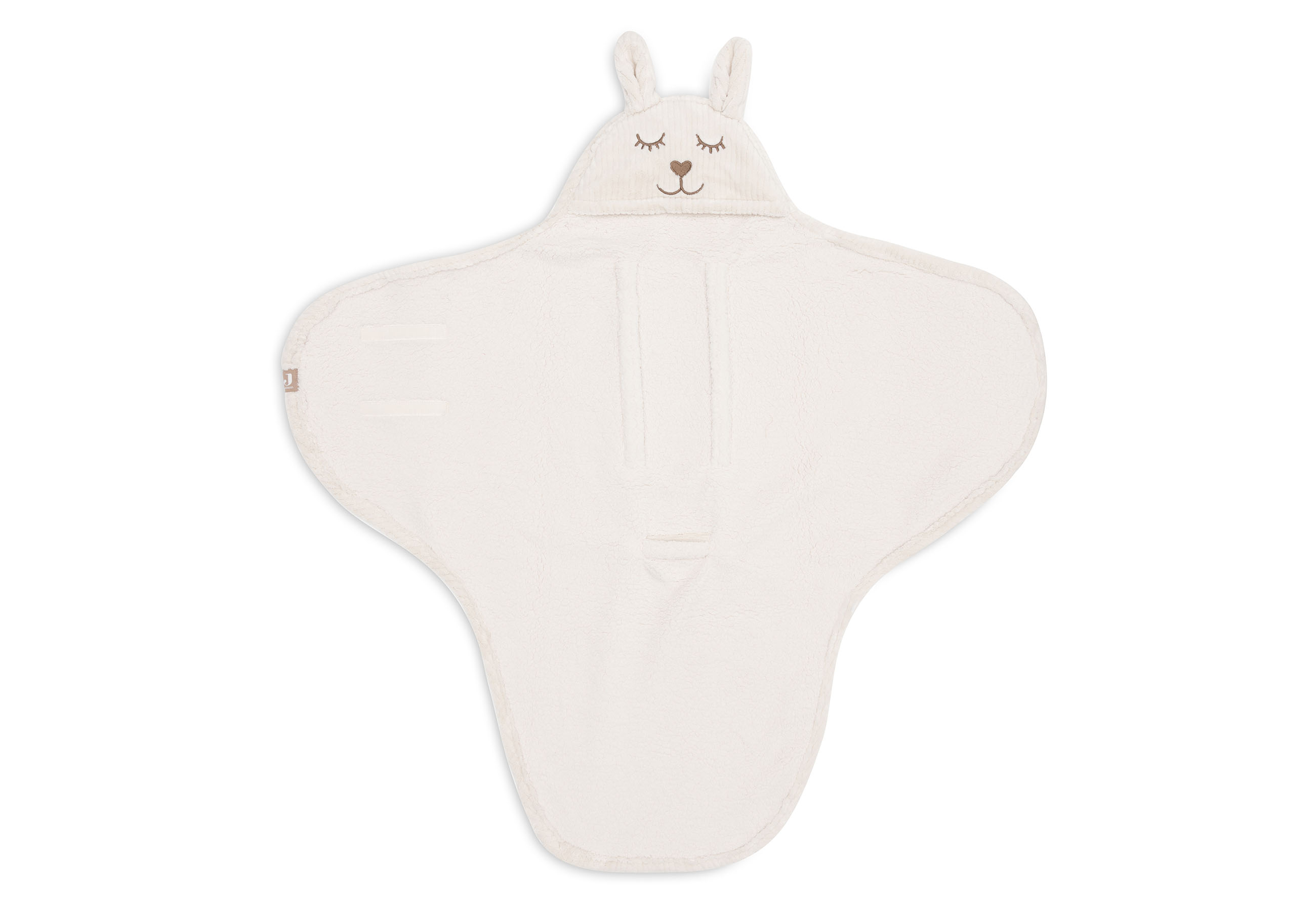Jollein Wikkeldeken Bunny Cloudy Rib Oatmeal
