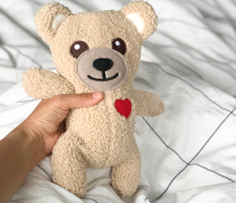 Bitten Design Huggable Snuggle Bear Heatable
