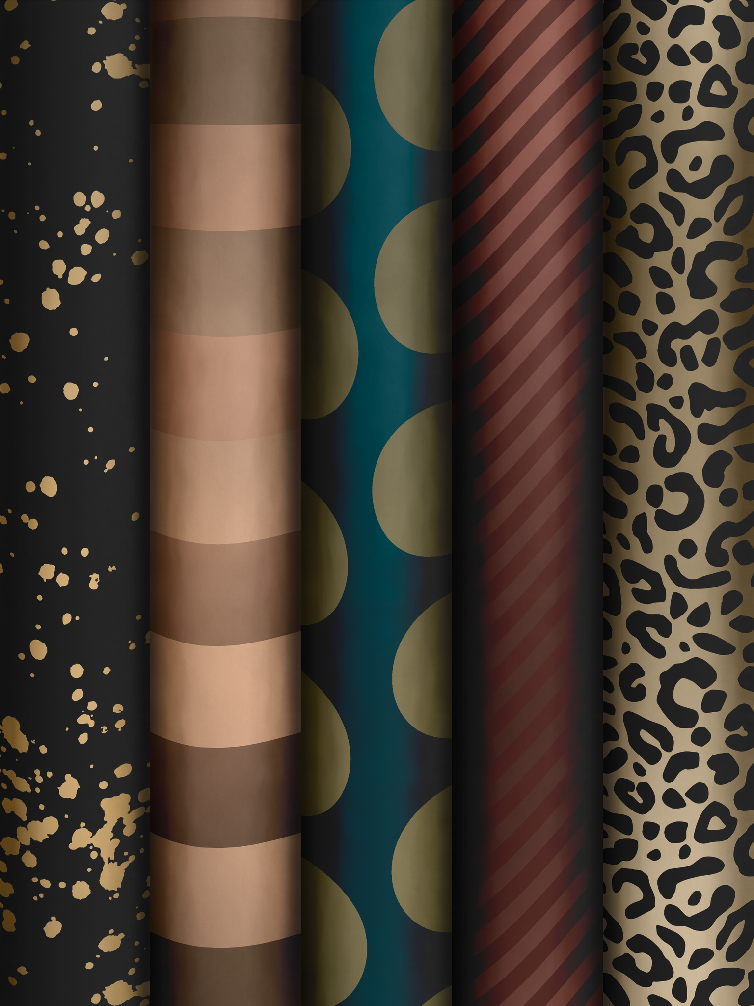 Stewo Geschenkpapier Luxury Mood assorti 70x150 cm - prijs per stuk