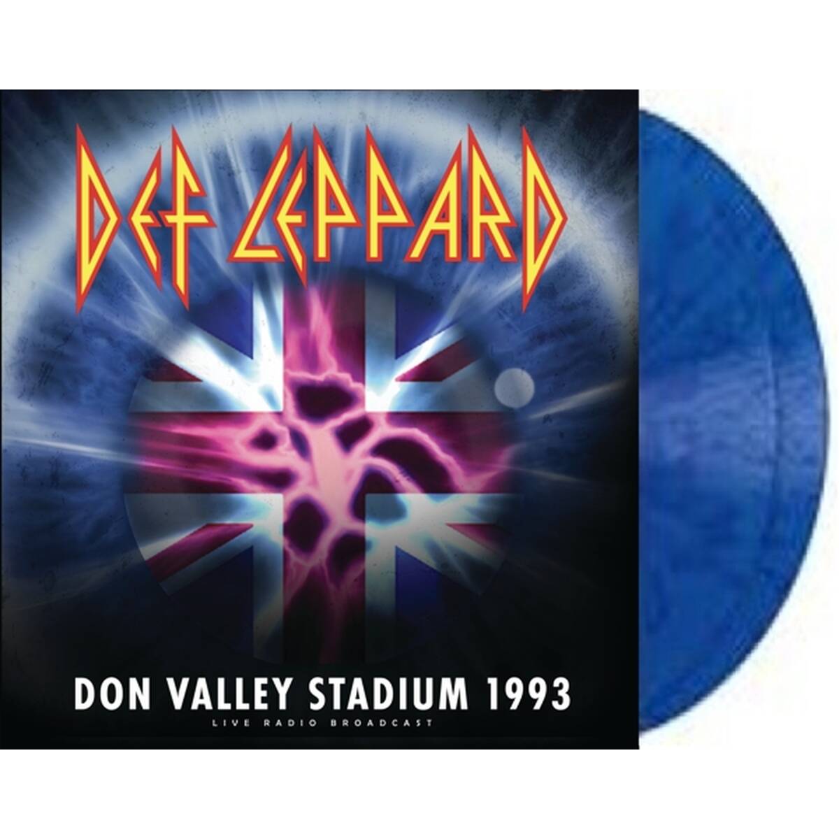 Def Leppard - Don Valley Stadium 1993 2LP Blue Transparent Vinyl Edition