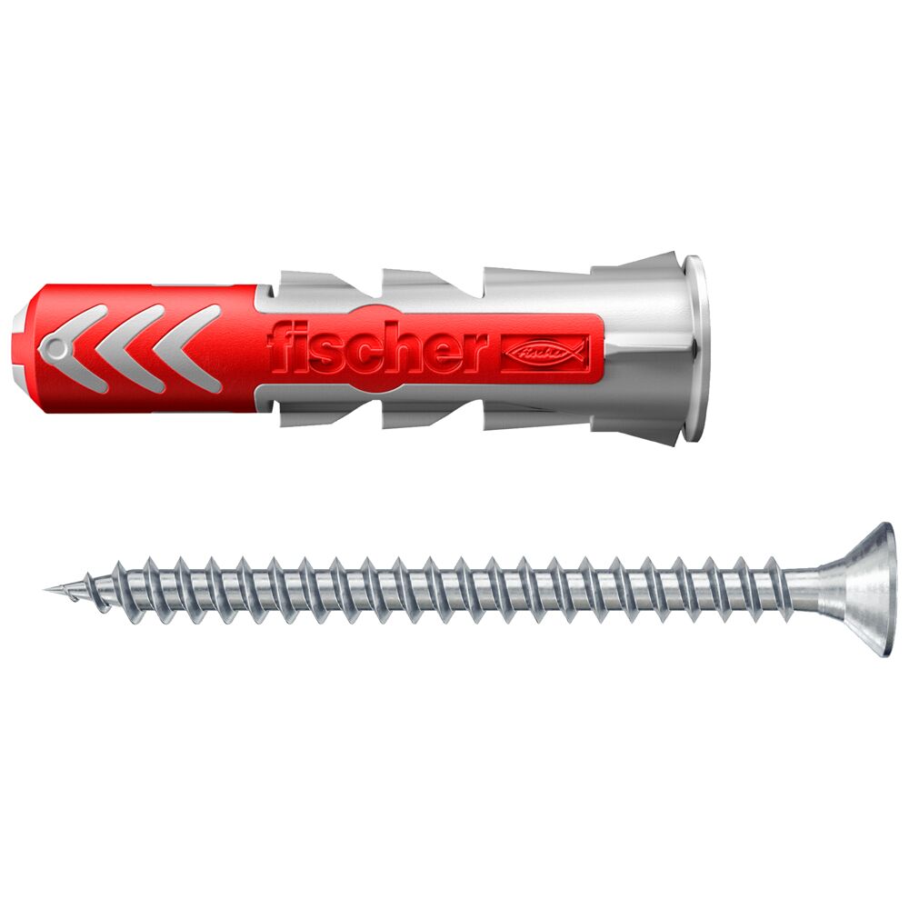 Fischer DuoPower 6x30 Universele Plug + Schroef - 12 stuks
