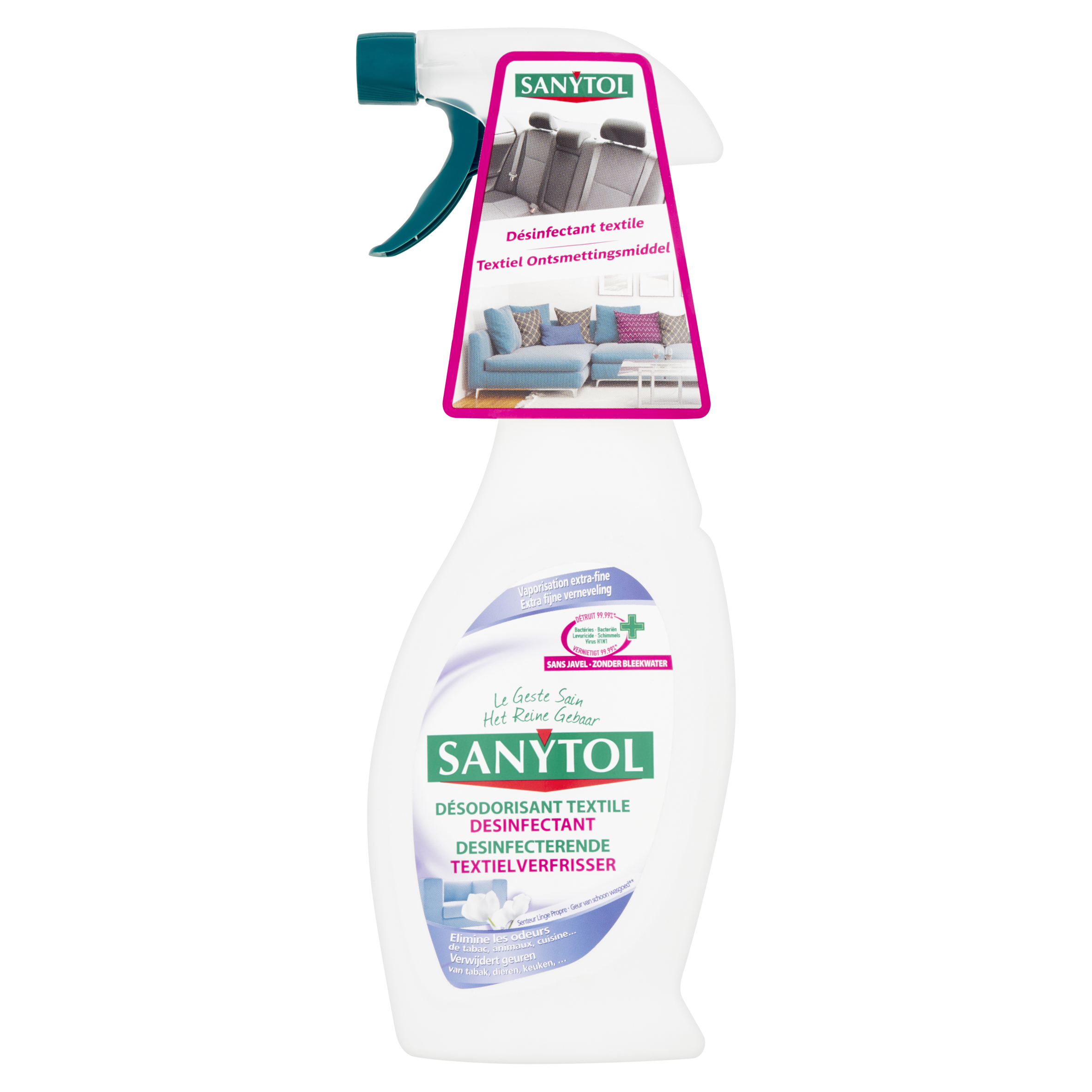 Sanytol Textielverfrisser Desinfecterend 500 ml