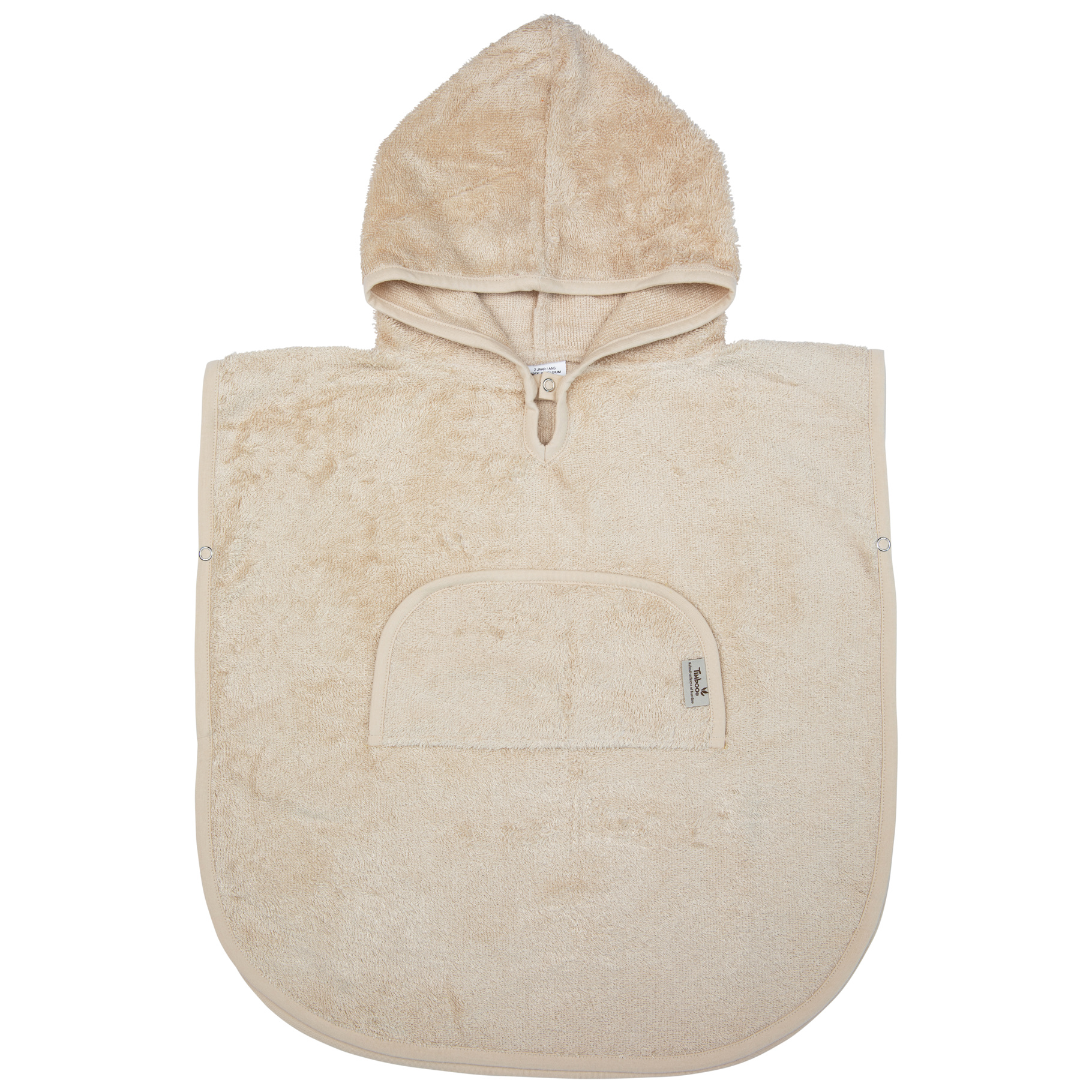 Timboo Poncho Frosted ALmond 4-6 jaar