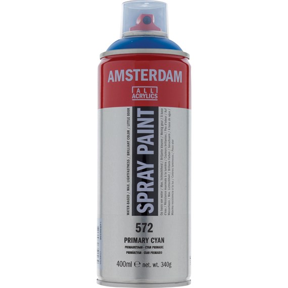 Amsterdam Spray paint 400 ml Primair Cyaan - 572