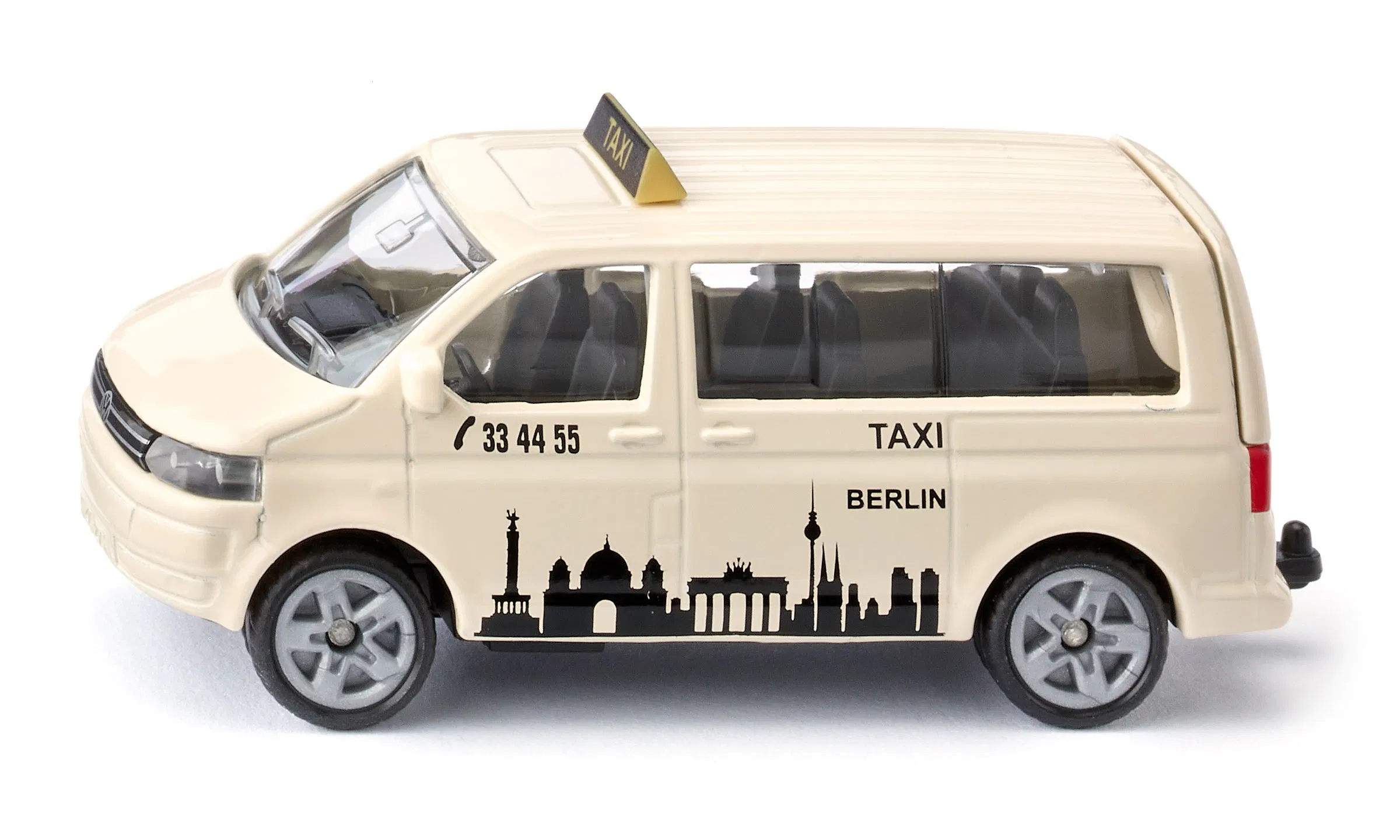 Siku 1522 VW T5 Taxi Klein schaalmodel op blister