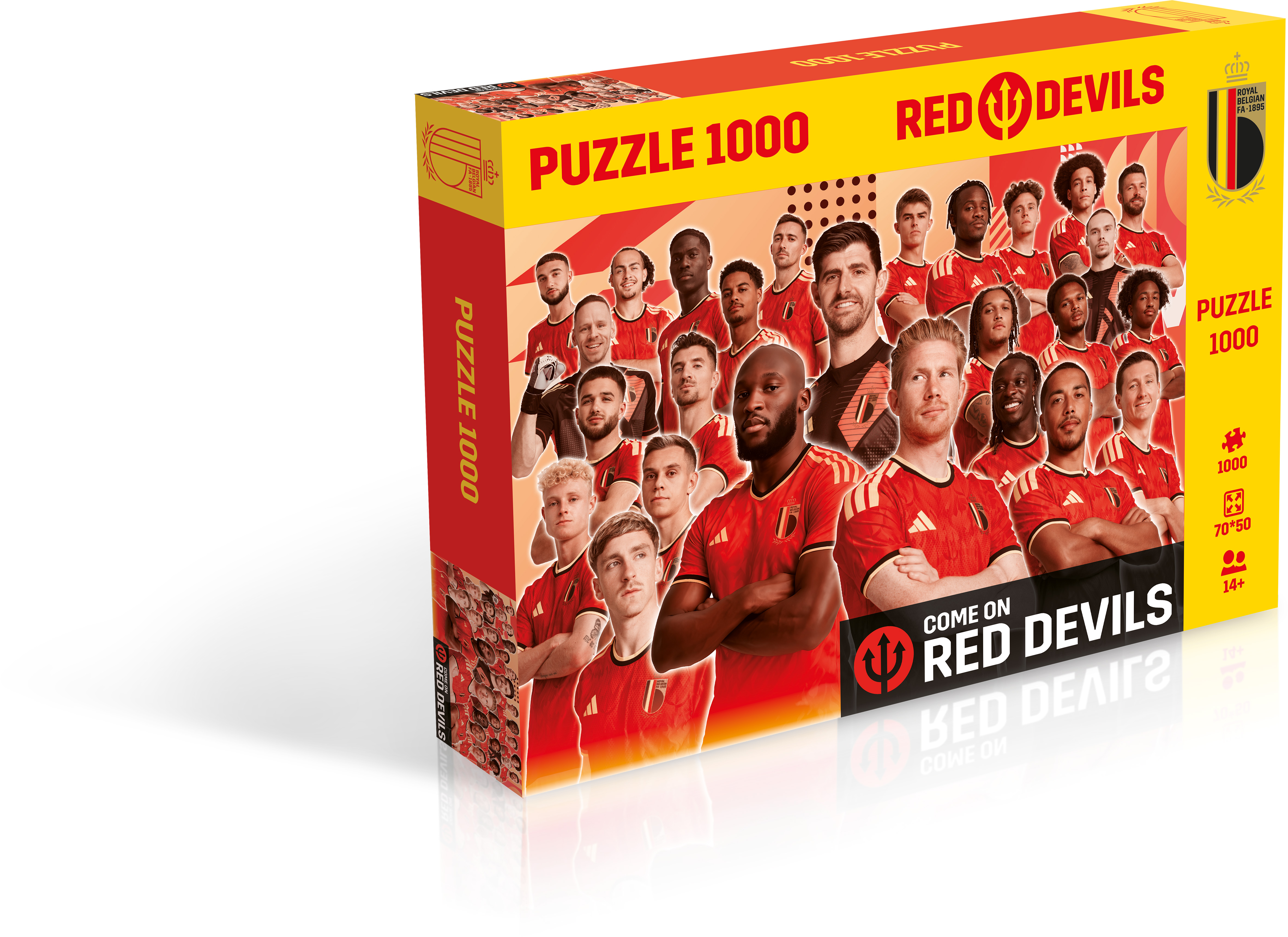 Red Devils, Puzzel 1000 stuks Rode Duivels