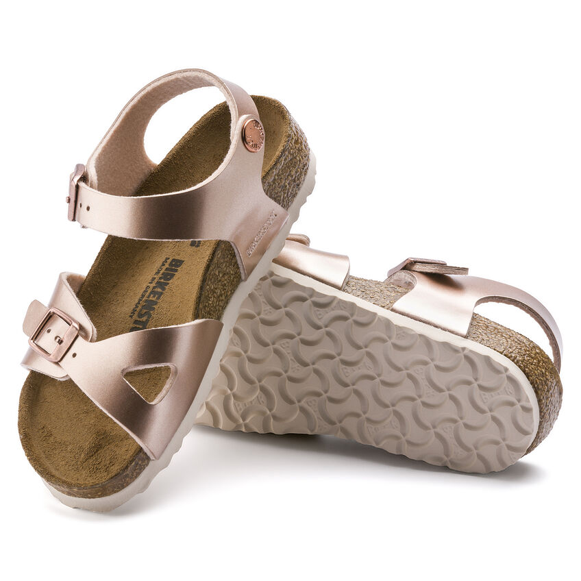 Birkenstock Sandaal Meisjes Rio Electric Metallic Copper - MAAT 33