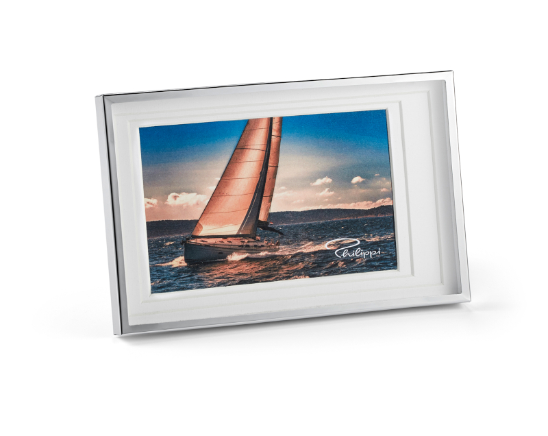 Philippi Fotokader Seaside Zilver 20x2x13 cm - Nikkel - met Passepartout