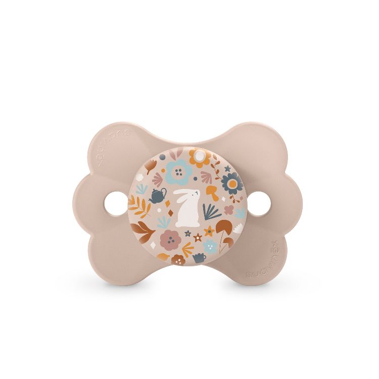 Suavinex Fopspeen SX Pro Wonderland Butterfly Silicone Symmetrisch Roze 6-18 maand