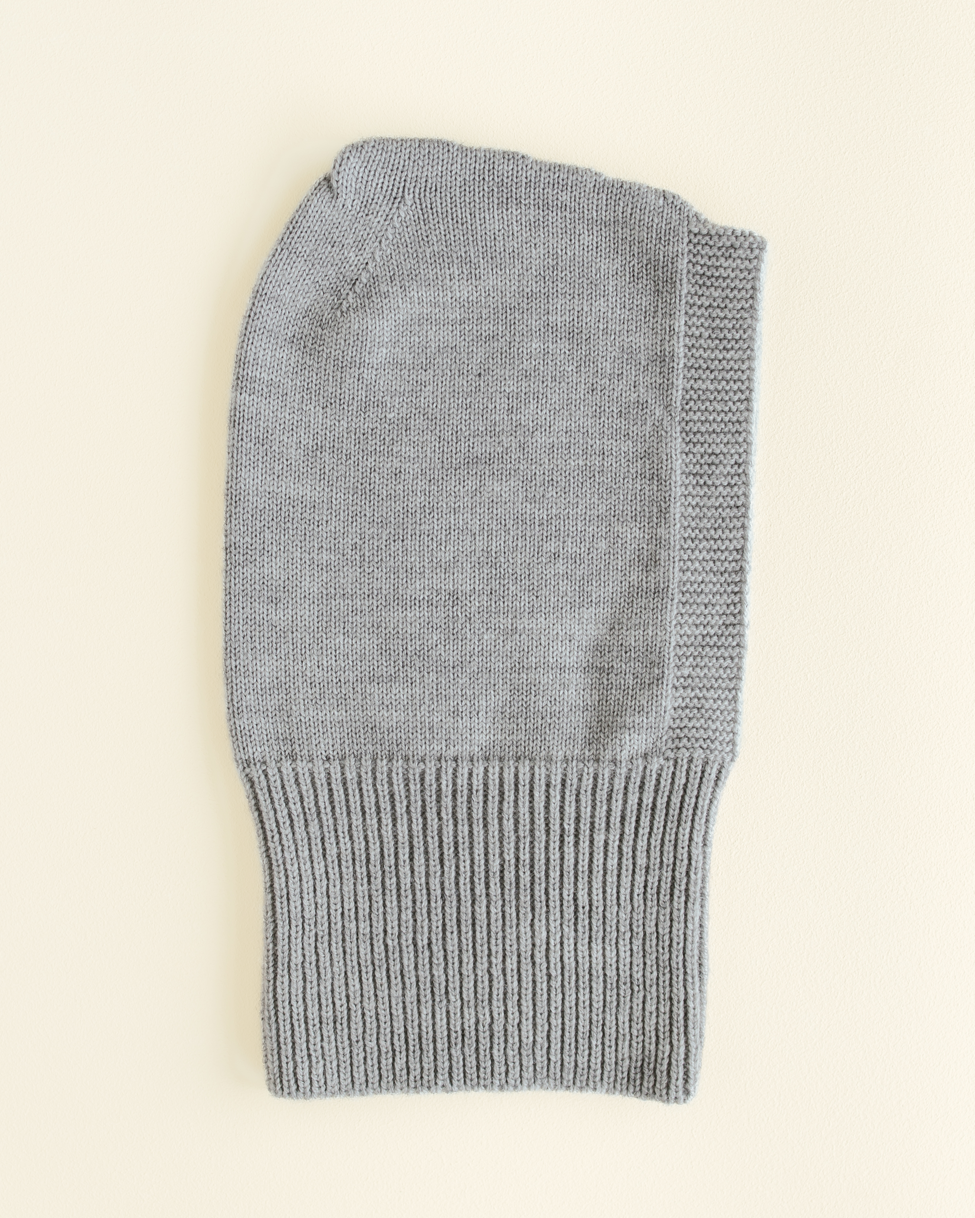 Hvid Muts Balaclava Eddy Grey Melange 3-5 jaar