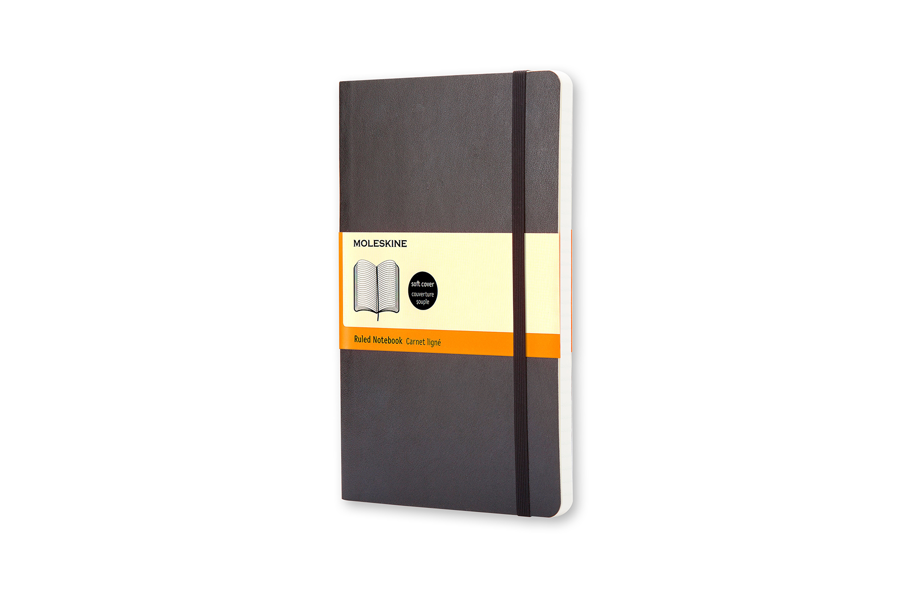 Moleskine Notebook Large Notes Gelijnd Soft Cover - Zwart
