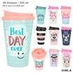 Drinkbeker To Go assorti - Prijs per Stuk
