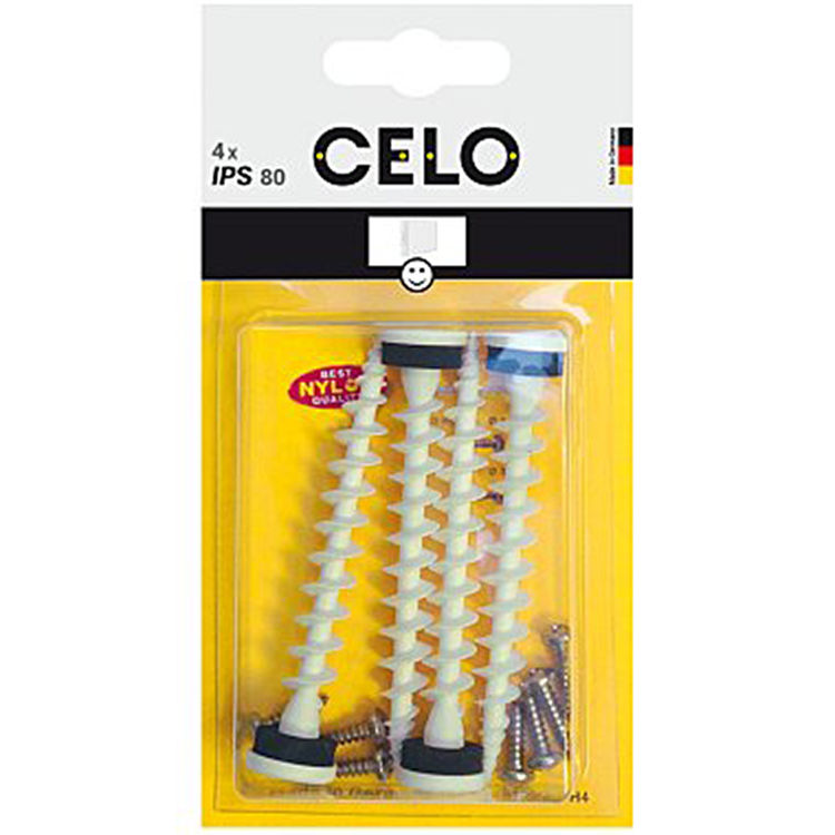 CELO Isolatieschroef IPS 80 mm Wit + PH 4 stuks